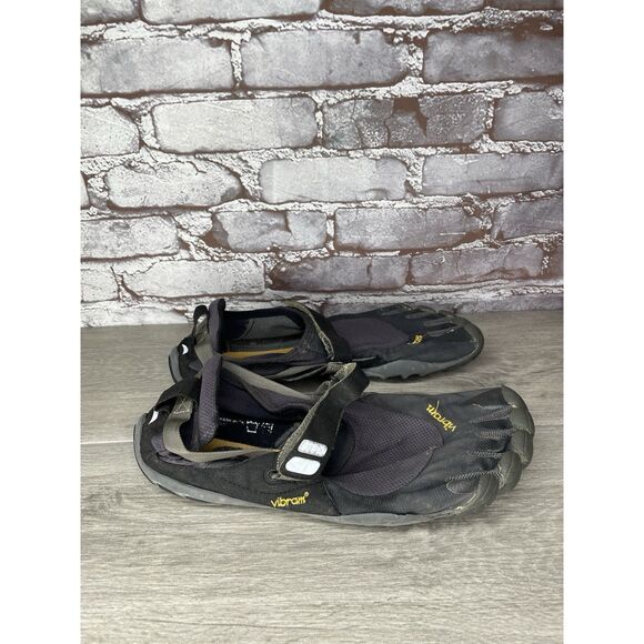 Vibram FiveFingers Black Synthetic Barefoot Running Shoes Men’s Sz 46EU/12.5M US main image 5